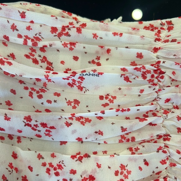 Ganni floral skirt - Picture 3 of 10